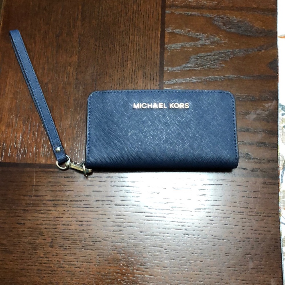 Authentic Michael lots wristlet